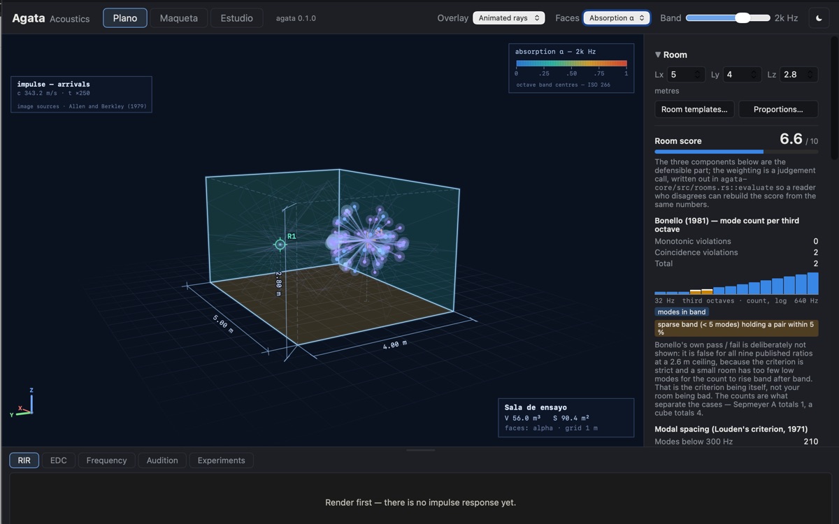 Agata Acoustics screenshot
